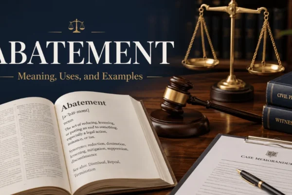 Abatement