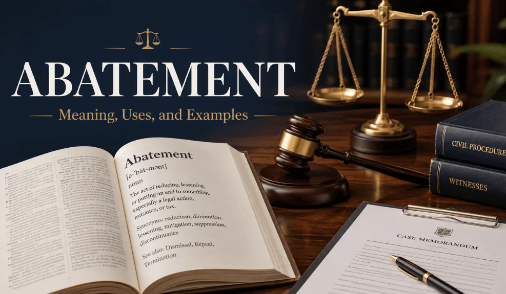 Abatement: Everything You Need to Know About Taxes, Rent, IRS Penalties, Probate, Nuisances and Criminal Cases