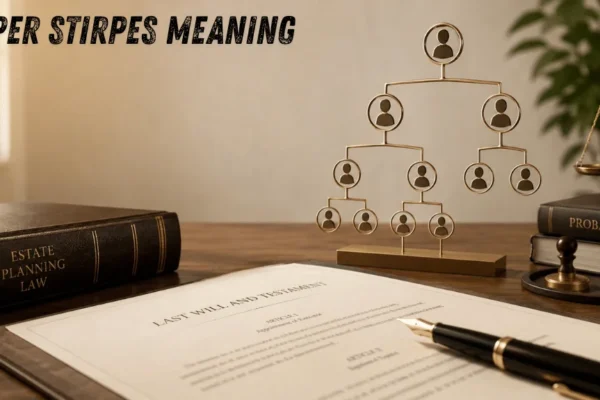 Per Stirpes Meaning