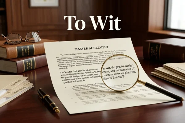 To Wit Meaning Explained: Comprehensive Guide to Definition, Legal Usage, Commas and 5 Alternatives