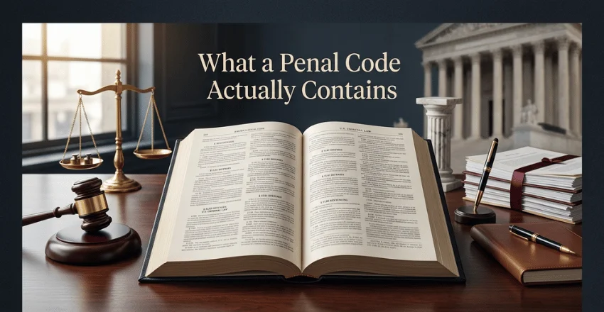 What a Penal Code Actually Contains