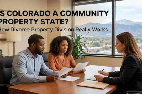 Is Colorado a Community Property State? How Divorce Property Division Really Works