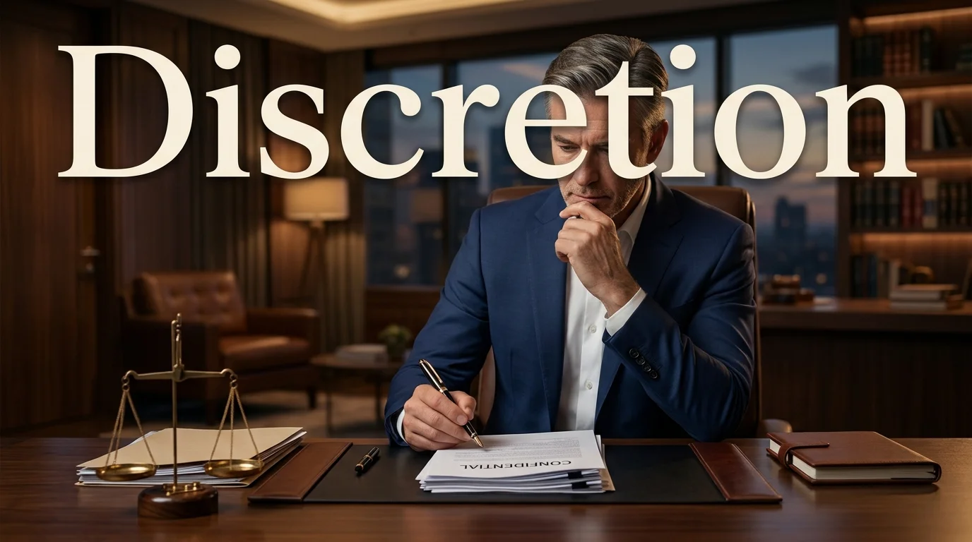 Discretion in U.S. Law: A Complete Guide to How Judges and Government Officials Make Lawful Judgment Calls, Apply Legal Standards, and Exercise Authority
